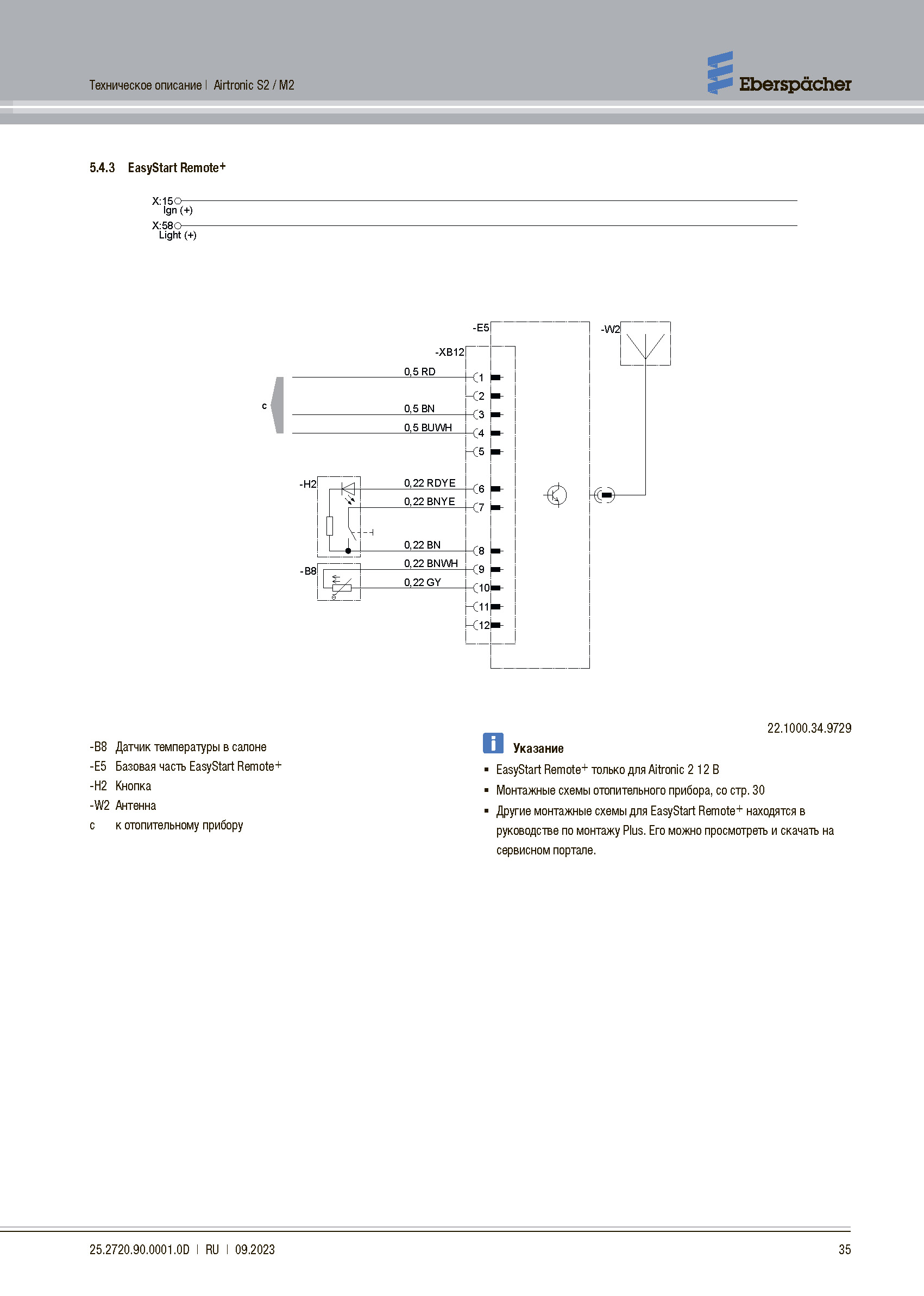 Инструкция AIRTRONIC M2 D4L страница 7