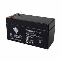 Аккумуляторная батарея SUNWAYS GP 12-1,2
